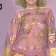 Anzhelika Varum In A Trasparent Dress