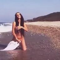 Elif Celik Sexy Photoshoot On The Beach