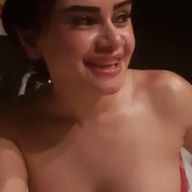Naz Mila Showing Her Boobs While Enjoying Jacuzzi
