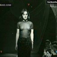 Tina Kandelaki Sexy Showing Off Her Hot Tits During A Fashion Show