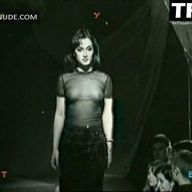 Tina Kandelaki Sexy Showing Off Her Hot Tits During A Fashion Show