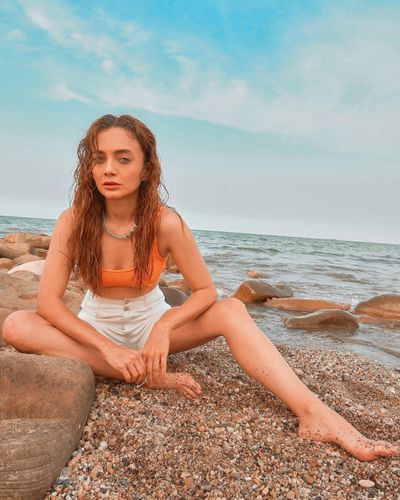 Damla Sönmez seksi ifşa fotoğrafı 246