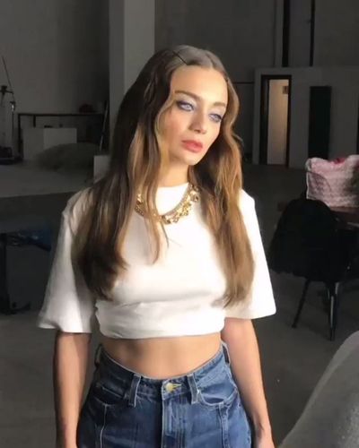 Damla Sönmez seksi ifşa fotoğrafı 448