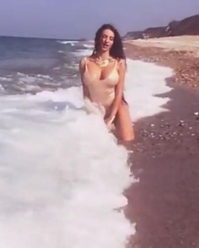 Elif Celik Sexy Photoshoot On The Beach
