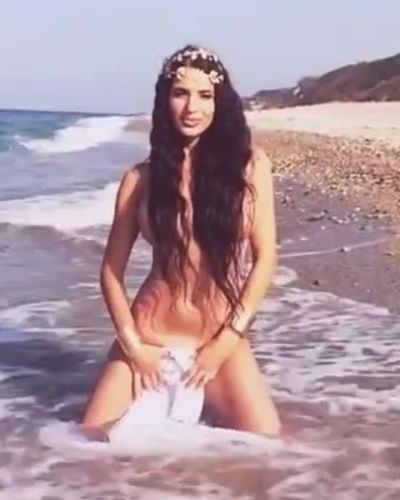 Elif Celik Sexy Photoshoot On The Beach