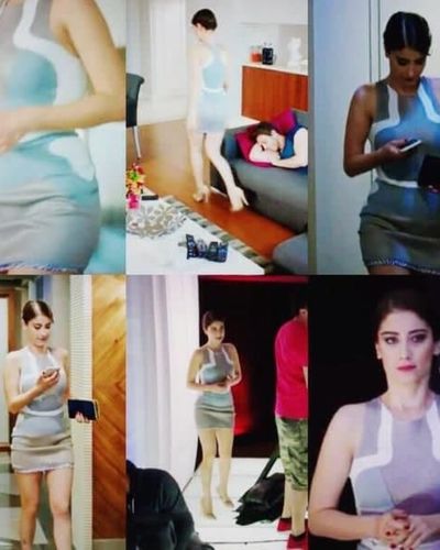 Hazal Kaya seksi ifşa fotoğrafı 434